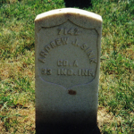 Andrew J. Sink's gravestone