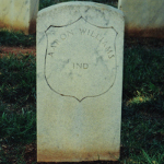 Aaron J. Williams' gravestone