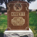 Daniel B. Kivett's gravestone