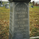 Edgar Murphy's gravestone