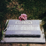 George W. Shelton's gravestone