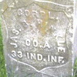 James B. Hinkle's gravestone