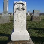 Jacob Brown's gravestone