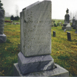 John P. Holmes' gravestone