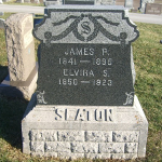 James P. Seaton's gravestone