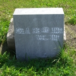Nathan B. Pearce's gravestone