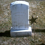 Thomas L. DeWees' gravestone