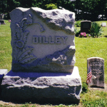 William A. Dilley's gravestone