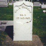 William G. Duncan's gravestone