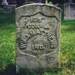 William J. Matthews' gravestone