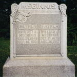 William J. McGinnis' gravestone