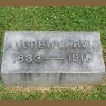 Andrew Jarvis' gravestone