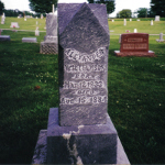 Alexander Williamson's gravestone