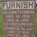 Benjamin F. Furnish's gravestone