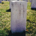 Caleb Hitt's gravestone