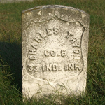Charles Tryon's gravestone