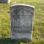 David C. Lucas' gravestone