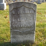 David C. Lucas' gravestone (service)