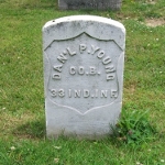 Daniel P. Young's gravestone