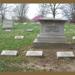George A. Van Pelt's gravestone