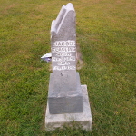 Jacob Keasling's gravestone