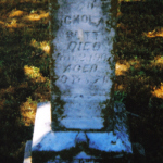 Nicholas Sutt's gravestone