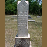 Philip H. Bledsoe's gravestone