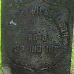 Peter Williamson's gravestone 