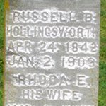 Russell B. Hollingsworth's gravestone