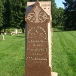 Samuel Scrogin McClure's gravestone (family)