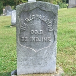 William H. Spaulding's gravestone