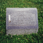 Benjamin F. Pointer's gravestone