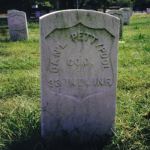 Daniel Pettypool's gravestone