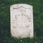 George W. Busbee's gravestone