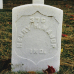 Henry H. Major's gravestone