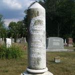 Henry L. Mitchell's gravestone