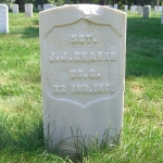 James J. Graham's gravestone