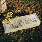 Jeremiah K. Vincent's gravestone