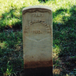 James M. Carpenter's gravestone