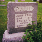 John Paul's gravestone