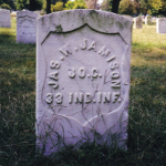 James W. Jamison's gravestone