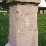 Robert Lash's gravestone