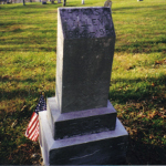 Thomas J. Allen's gravestone