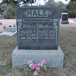William R. Hale's gravestone