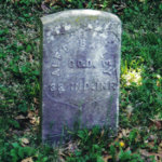 Alfred Bailey's gravestone