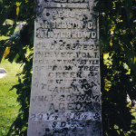 Anderson C. Winterrowd's gravestone