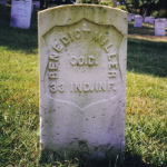 Benedict Miller's gravestone