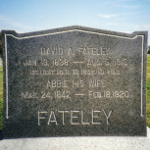 David A. Fateley's gravestone