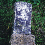 David Rice's gravestone