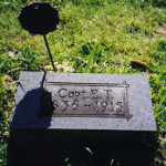 Edward T. McCrea's gravestone